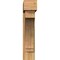 Ekena Millwork Imperial Block Rough Sawn Bracket w/ Offset Brace, Western Red Cedar, 8"W x 34"D x 38"H BKT0806X34X38IMP05RWR - alternate 3
